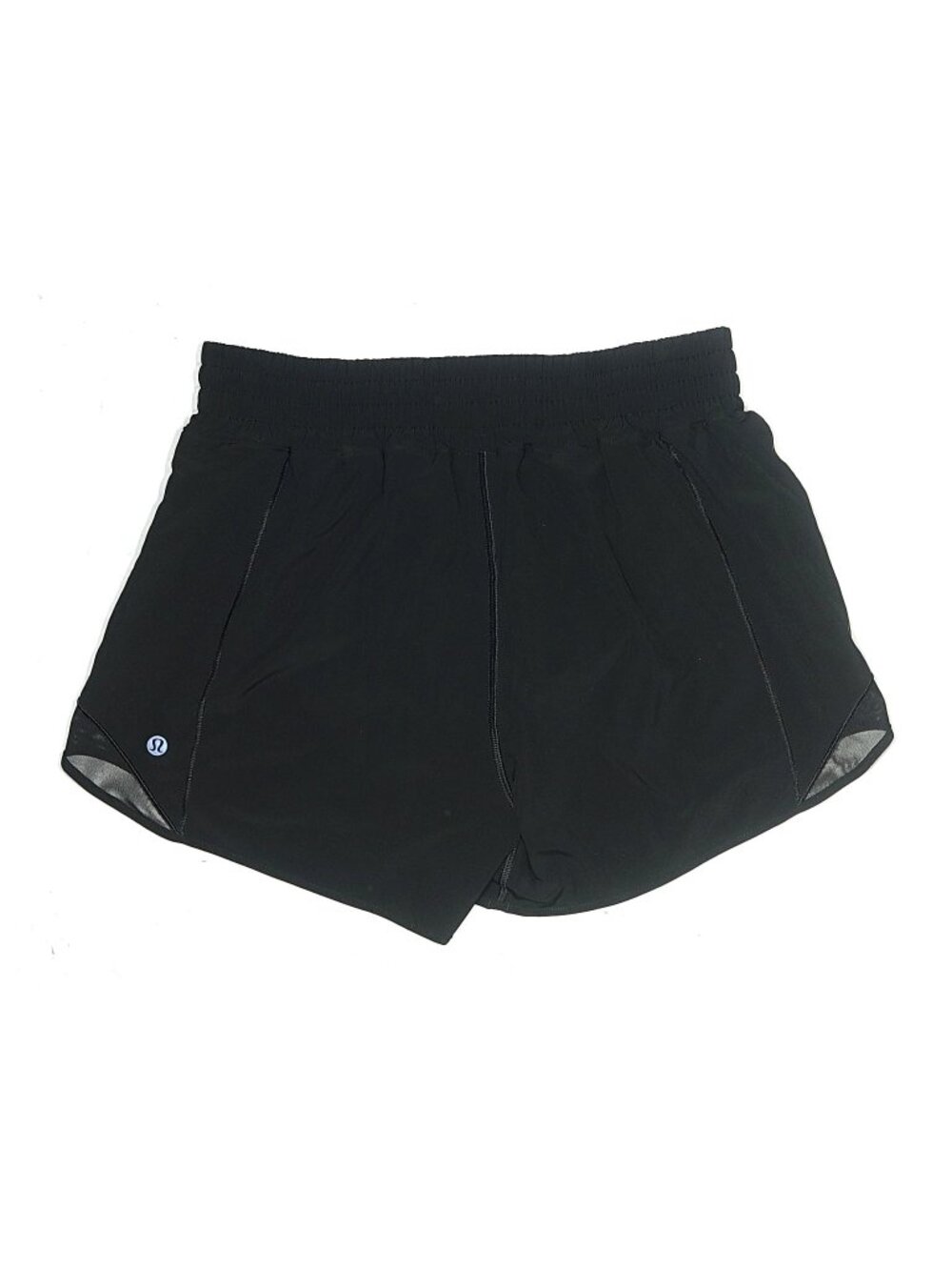 Lululemon Hotty Hot Short Black sz 6 tall  ,  lined EUC Gym Run Tennis - Picture 2 of 8